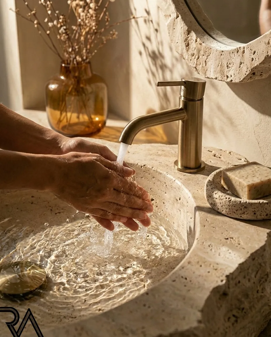 WABI - SABI POWDER ROOM — Munich, Germany — RA DESIGN