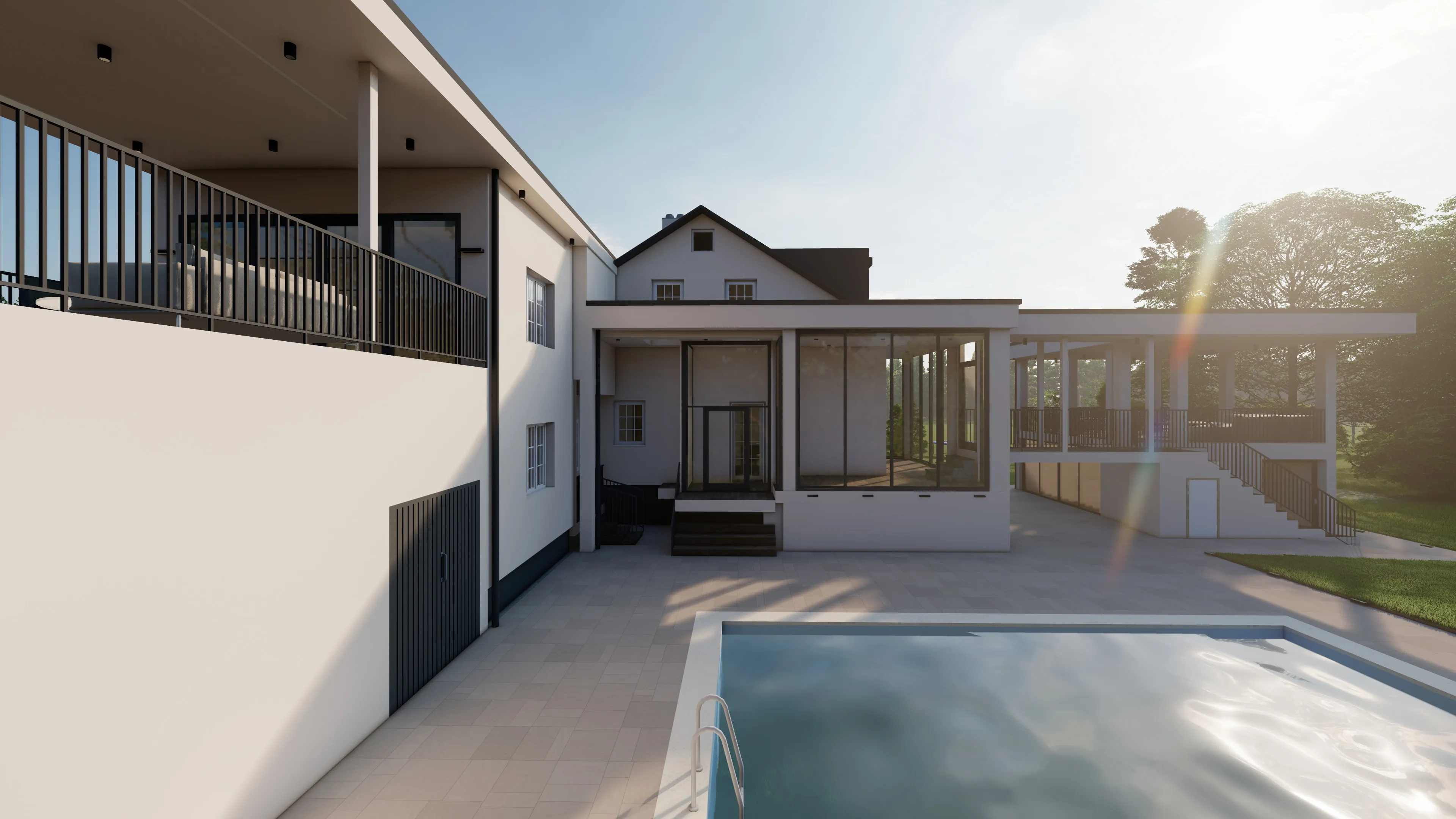 SOUKROMÝ RODINNÝ DŮM — Jižní Čechy — RA DESIGN
