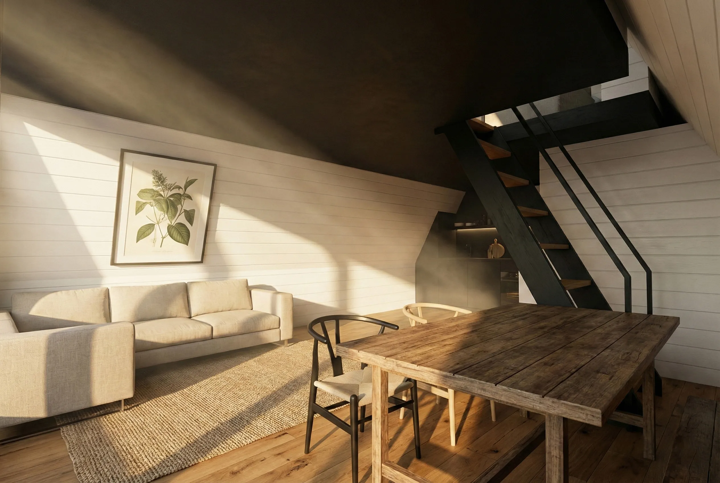 A-FRAME CHALET — Šumava / Mountains — RA DESIGN
