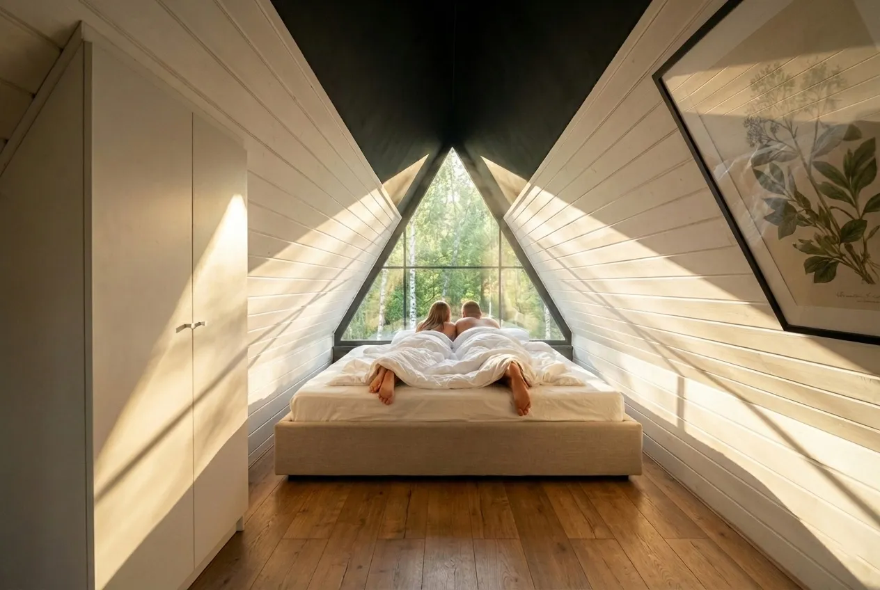 A-FRAME CHALET — Šumava / Mountains — RA DESIGN