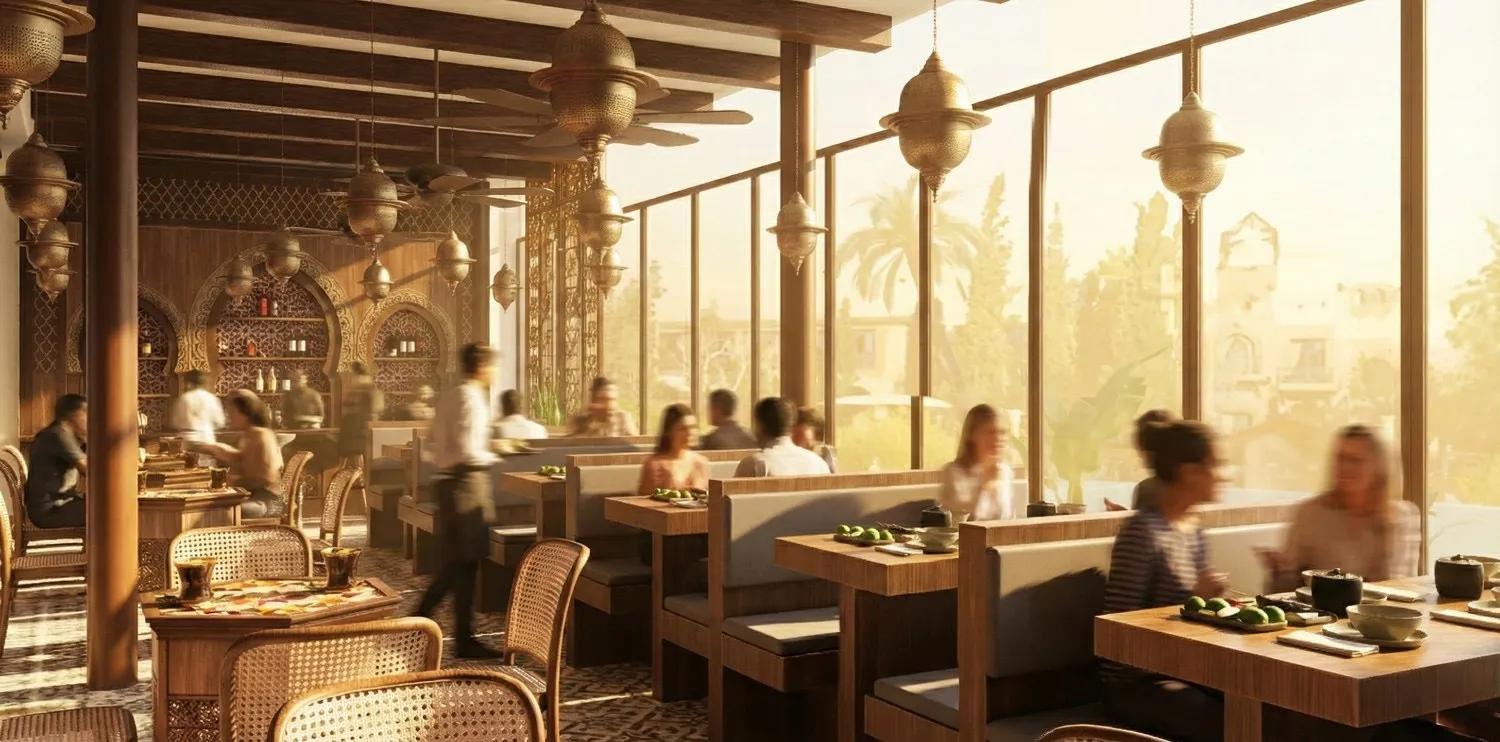INDICKÁ RESTAURACE — České Budějovice — RA DESIGN