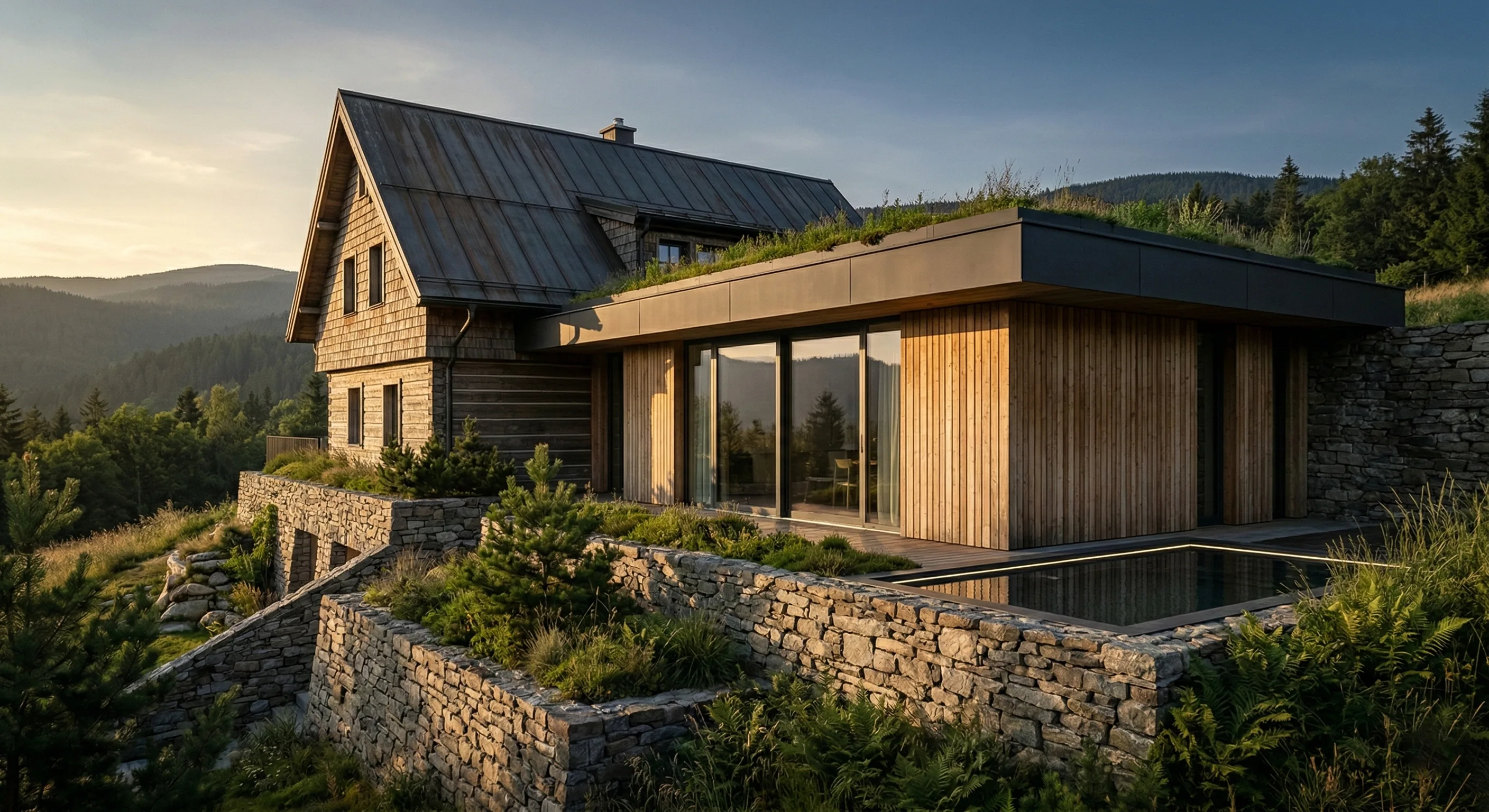 MOUNTAIN RESIDENCE ŠUMAVA — Šumava, CZ — RA DESIGN
