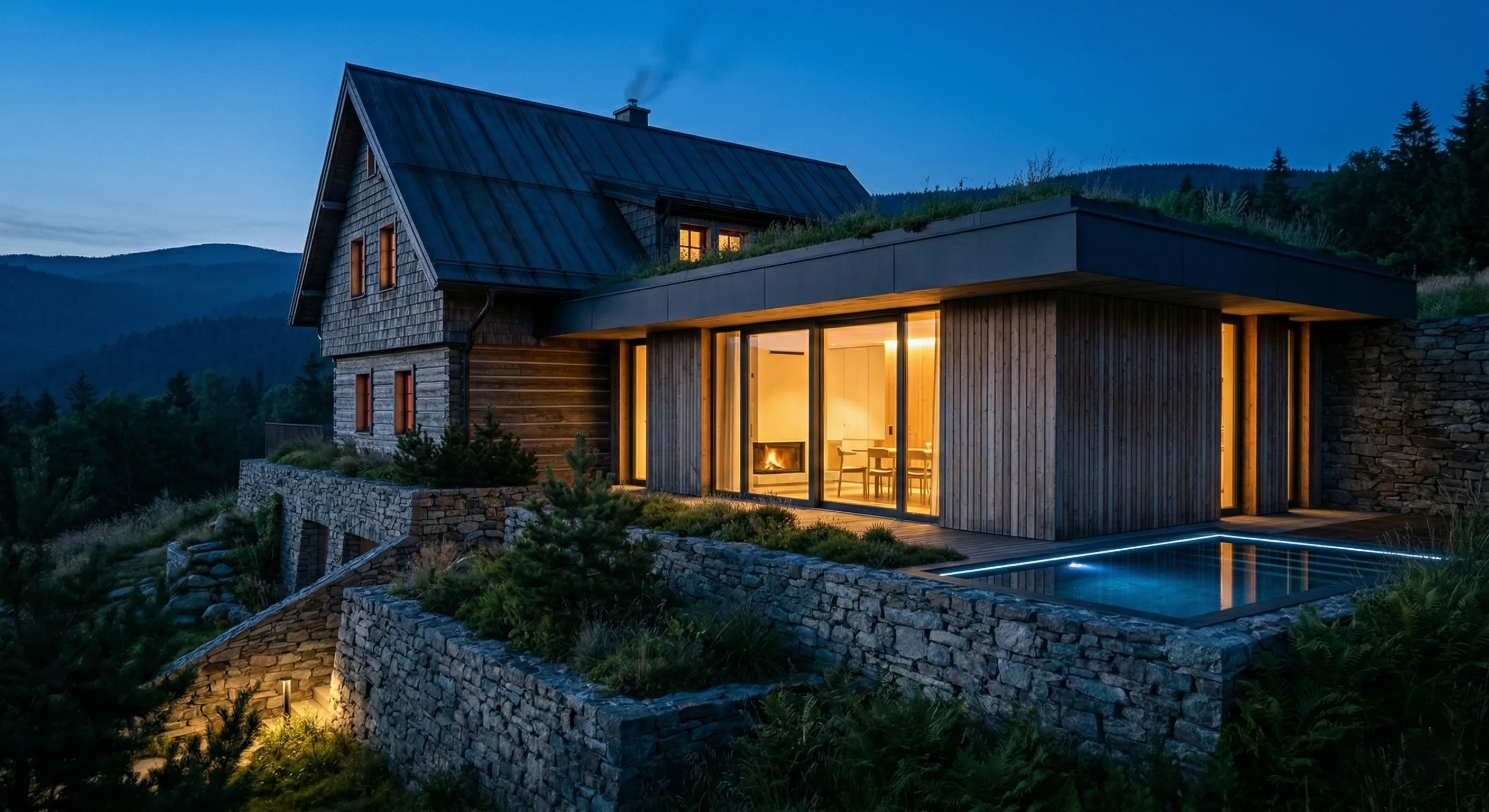 MOUNTAIN RESIDENCE ŠUMAVA — Šumava, CZ — RA DESIGN